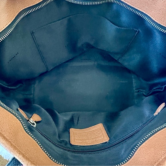 Coach Tan Leather Large Taxi Tote Bag - Picture 5 of 16